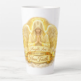 AngelicFaith GoudenHart Latte Mok