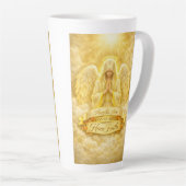 AngelicFaith GoudenHart Latte Mok (Rechterhoek)