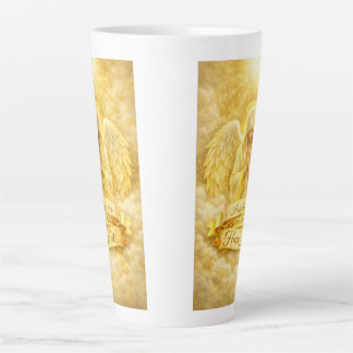 AngelicFaith GoudenHart Latte Mok