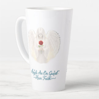 AngelicFaith ZilverHart Latte Mok