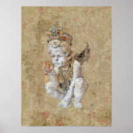 Angelik 16x12 / CANVAS & SIZE OPTIES - Poster