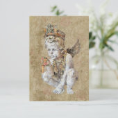 Angelik ~ Uitnodigingen / RSVP (Staand voorkant)