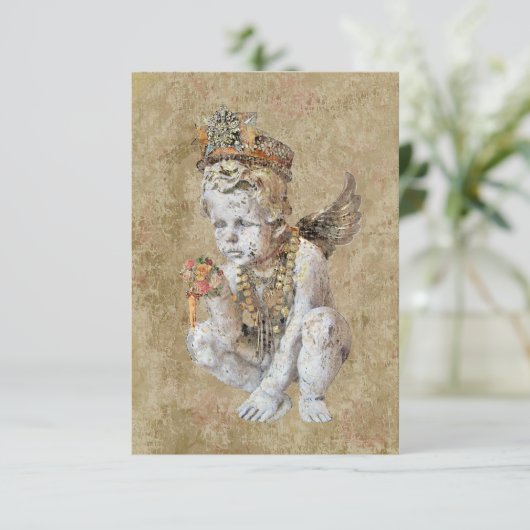 Angelik ~ Uitnodigingen / RSVP (Staand voorkant)