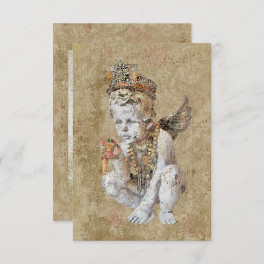 Angelik ~ Uitnodigingen / RSVP (Voorkant / Achterkant)