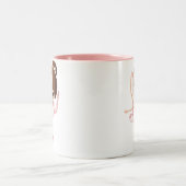 Angelina de Ballerina Tweekleurige Koffiemok (Center)