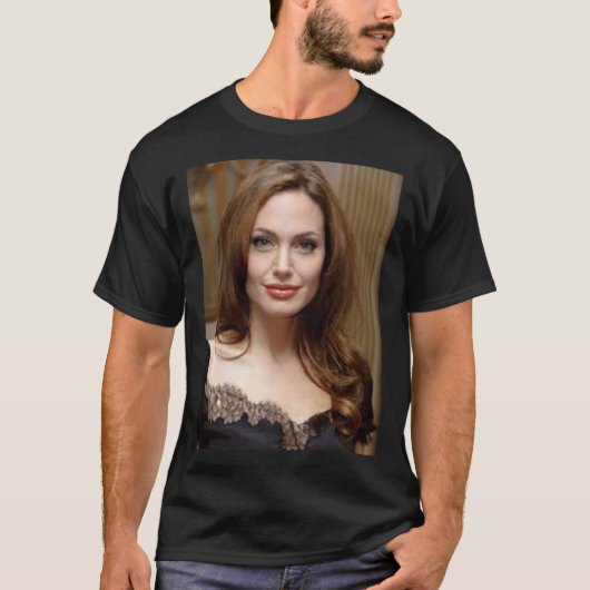 Angelina Jolie - Poster   T-shirt (Voorkant)