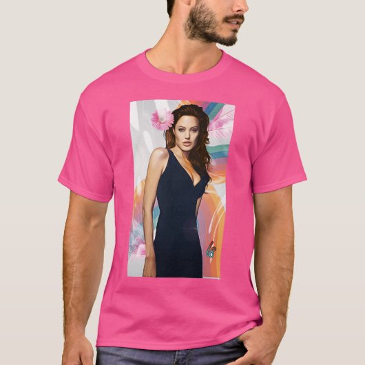 Angelina Jolie T-shirt (Voorkant)