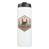 Angelina National Forest Texas Beer Thermosbeker (Voorkant)