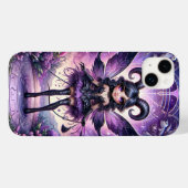 Angelina Paarse Gotische Fairy Schorpioen Horens Z Case-Mate iPhone Case (Achterkant (horizontaal))