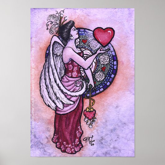 Angelina Valentina Poster (Voorkant)