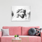 AngelInRourning fallnangeltears Large 2 Canvas Afdruk (Insitu (Woonkamer))