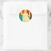Angelique Ronde Sticker (Tas)