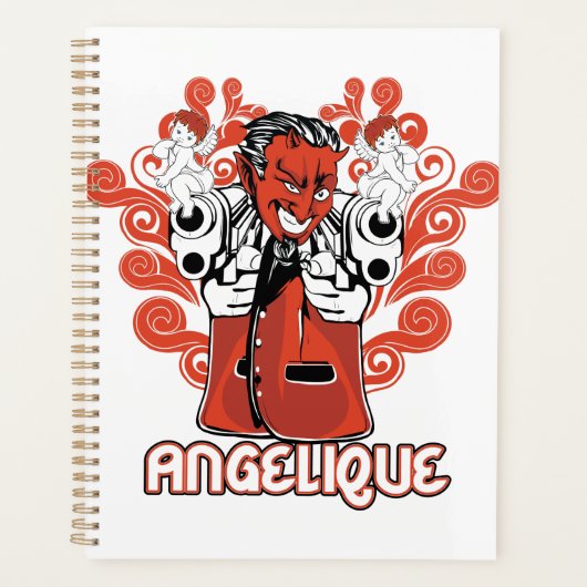 angelique zwart planner (Voorkant)