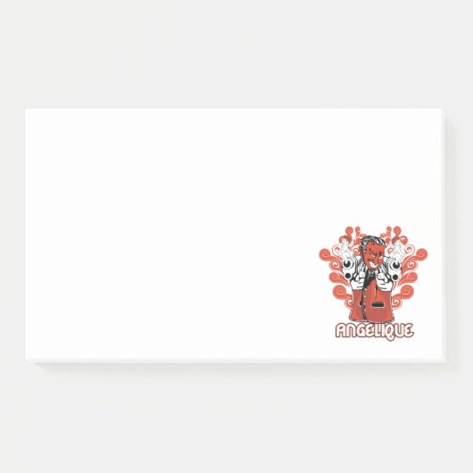 angelique zwart post-it® notes (Voorkant)