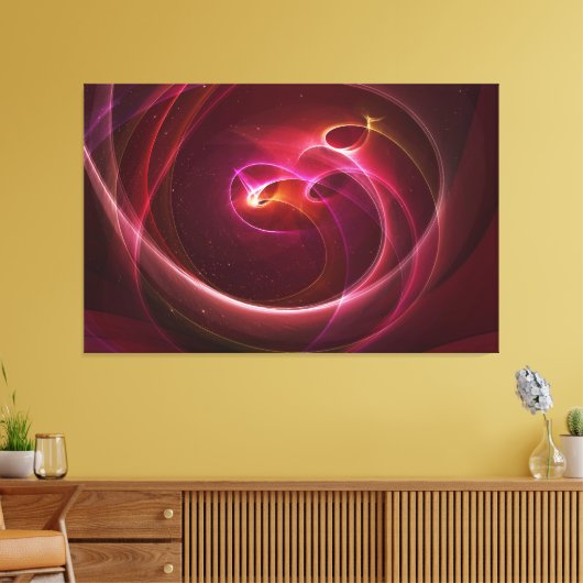 angelische hemels omwikkeld doek canvas afdruk (Insitu (Woonkamer))