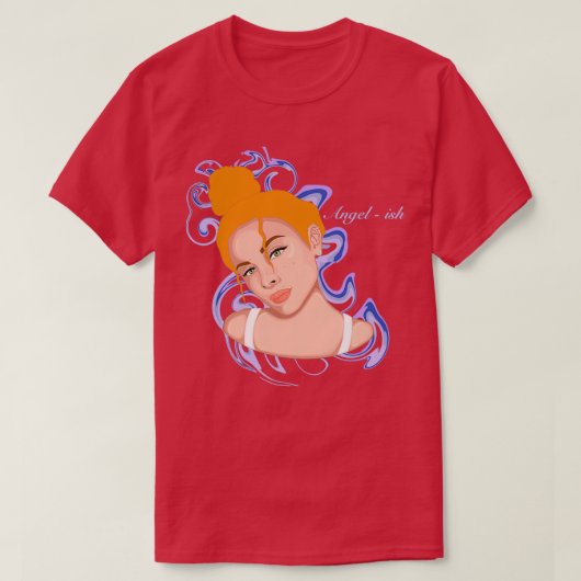 Angelish T-shirt (Design voorkant)
