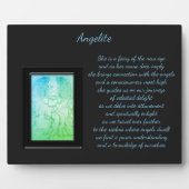 Angelite Crystal Fairy Fotoplaat (Voorkant)