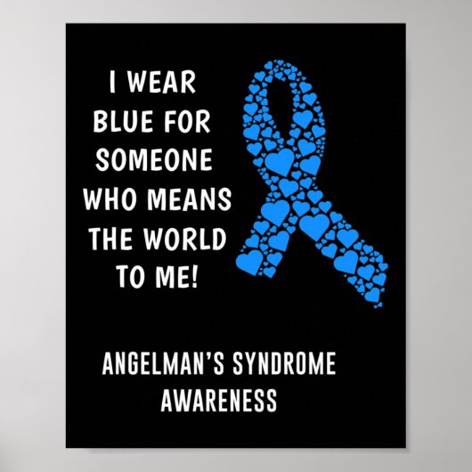 Angelman Syndrome Awareness Poster (Voorkant)
