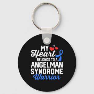 Angelman Syndrome Warrior Survivor Support Awarene Sleutelhanger