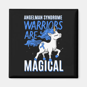 Angelman Syndroom Krijger Happy Poppenkast Eenhoor Magneet