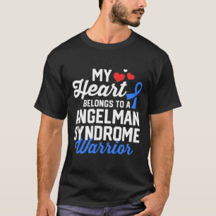 Angelman Syndroom Krijger Overlevende Ondersteunin T-shirt