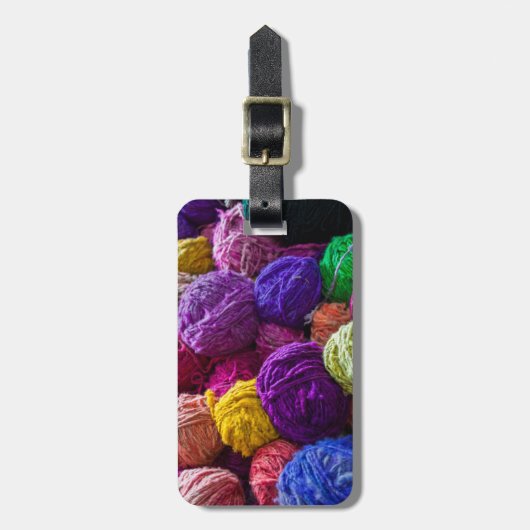 Angelmo harbour-markt bagagelabel (Voorkant verticaal)