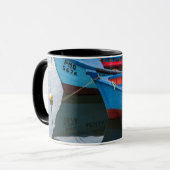 Angelmo-haven, vissersboten. mok (Voorkant links)