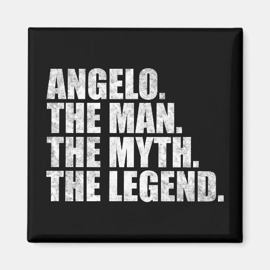 Angelo naam, Angelo De Man De Mythe De Legende Magneet (Voorkant)