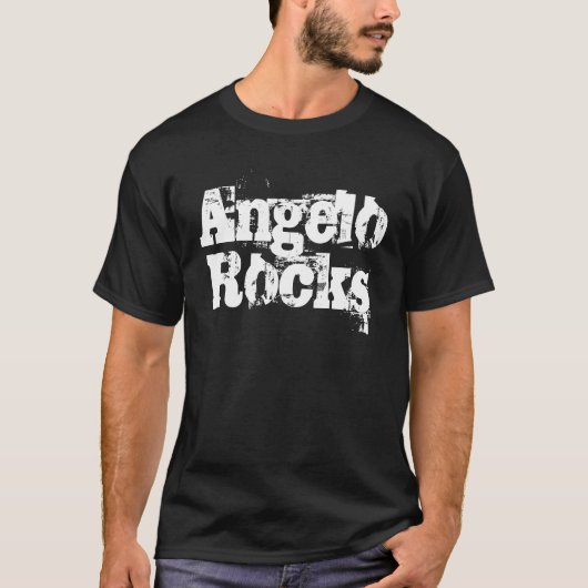 Angelo Rocks Mannen T-Shirt (Voorkant)