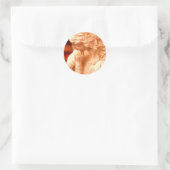 AngelRed Ronde Sticker (Tas)