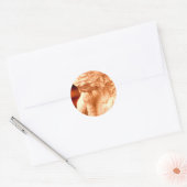 AngelRed Ronde Sticker (Envelop)