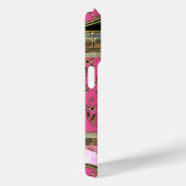 AngelRhyse II Lark prachtige Damask Monogram Case-Mate iPhone Case (Achterkant / Rechts)