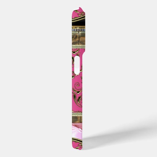 AngelRhyse II Lark prachtige Damask Monogram Case-Mate iPhone Case (Achterkant / Rechts)