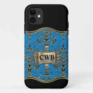 AngelRhyse Rue Monogram Elegance Case-Mate iPhone Case