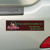 AngelRose, flyingcoyoteradioranch.podboon.com, ... Bumpersticker (Op auto)