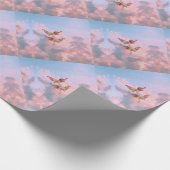 Angels aan de hemel cadeaupapier (Hoek)