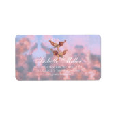 Angels aan de hemel etiket (Voorkant)