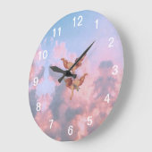 Angels aan de hemel grote klok (Hoek)