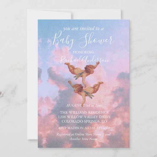 Angels aan de hemel kaart (Voorkant)