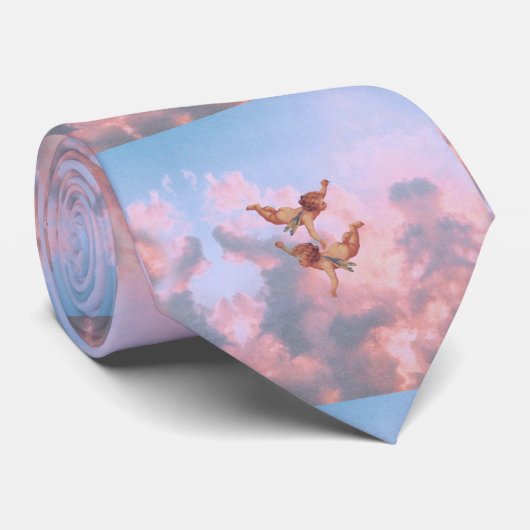 Angels aan de hemel stropdas (Opgerold)