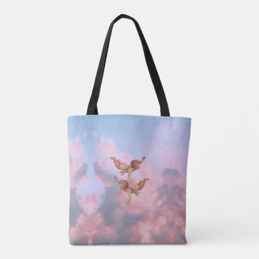 Angels aan de hemel tote bag (Achterkant)