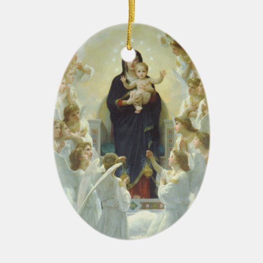 Angels Adore Mary en Jesus Ornament (Voorkant)