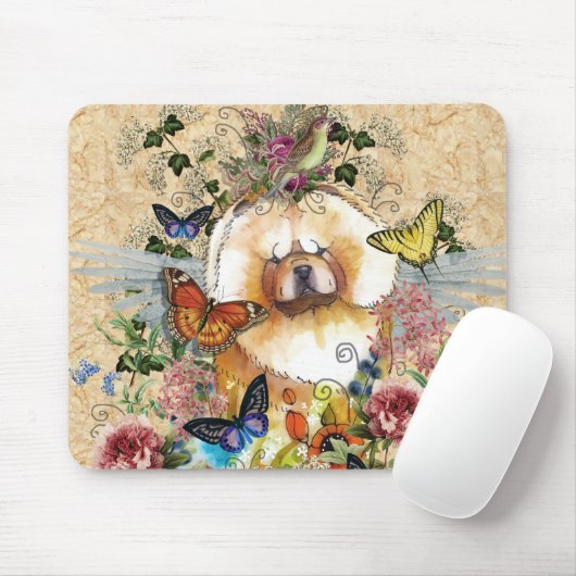 ANGELS AMONG US Chow mousepad Muismat (Met muis)