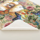 ANGELS AMONG US Chow sherpa blanket Deken (3/4)