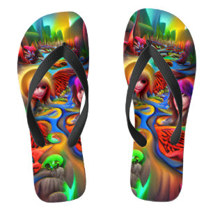 Angels and Demons River of Souls Custom Creëer Teenslippers