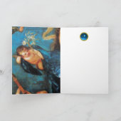 Angels and Immaculate Conception of Virgin Feestdagen Kaart (Binnen)