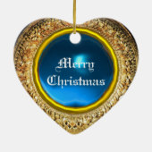 Angels and Immaculate Conception of Virgin, Heart Keramisch Ornament (Achterkant)