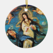 Angels and Immaculate Conception of Virgin Keramisch Ornament (Voorkant)