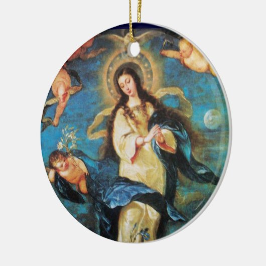 Angels and Immaculate Conception of Virgin Keramisch Ornament (Links)