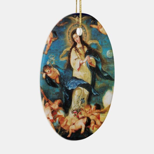 Angels and Immaculate Conception of Virgin Keramisch Ornament (Rechts)